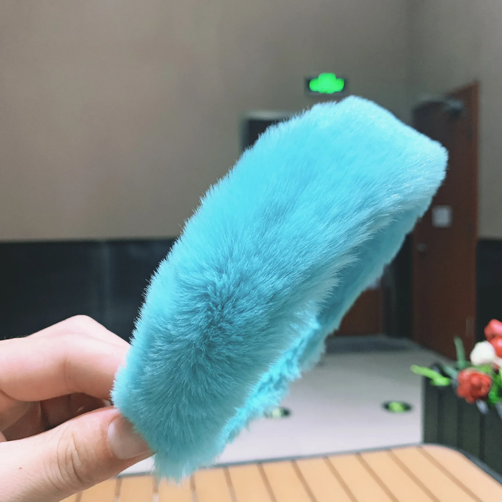 
Korean Version Of Autumn Winter New Sweet Retro Socialite Temperament Fur Europe The United States Hairb Fur Accessories 