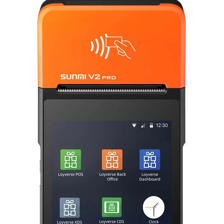 Лучшие продажи мини портативный и Handheld POS Sunmi V2PRO Pos терминал и Pos машина