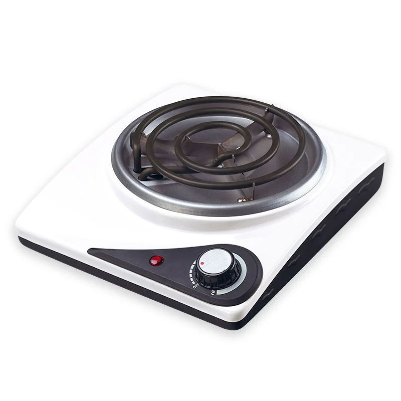 Portable Coffee Burner Griddle Kitchen Stainless Steel Stove Cooker Cooking Electric Hot Plate