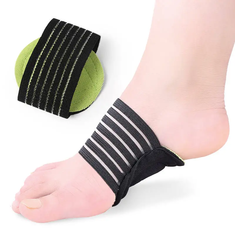 Brace Compression Cushioned Sleeve Bandage Pad Band Arch Support Relieve Flat Feet Heel Fatigue