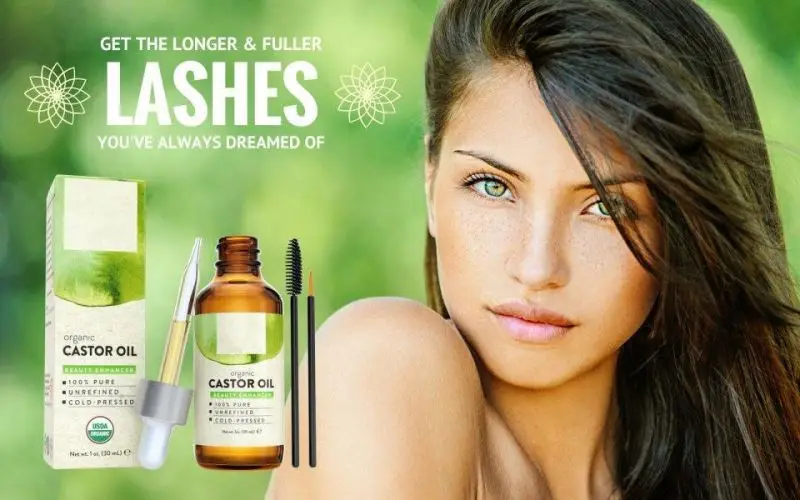 Private Label 100% Organic Cold Pressed Eyelashes Eyebrows Gorwth Castor Oil