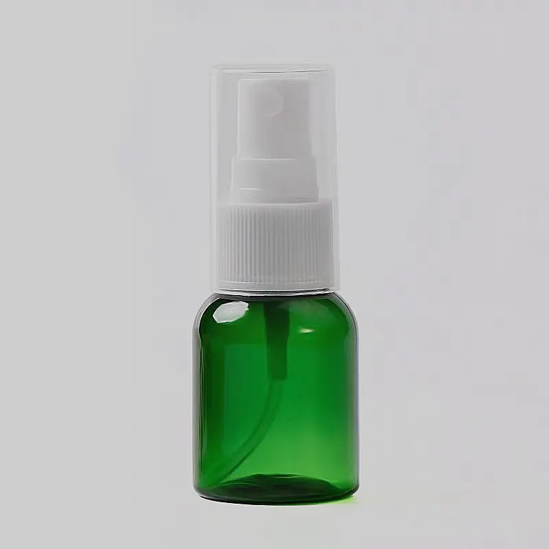 25 ml amber green transparent cosmetic gel lotion pump bottle  perfume mist spray lids
