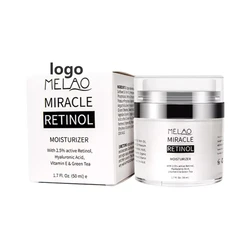 Wholesale Organic Facial Skin Care Revitalizer Moisturizer Face Lift Cream Hyaluronic Acid Anti Aging Retinol Face Cream