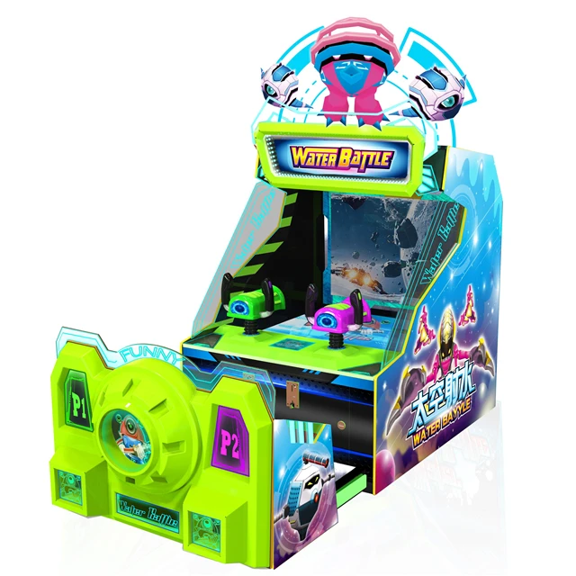 CGW 2020 стрельба Аркада электронная игра лотерейный билет купон Машина Аркада воды стрельба игровой автомат