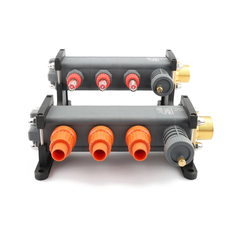 High-Strength PA Manifolds from Manufacturers for Water Heating Systems Made of Durable Plastic for Floor Heating Panels