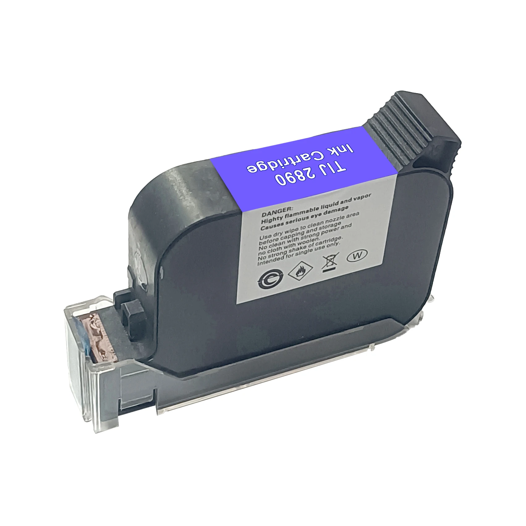 DH-jet Factory Fill Compatible JS12 JS 30 2588 2589 T1704 Inkjet Coding Products Ink Cartridge Full Valve None Chip Original