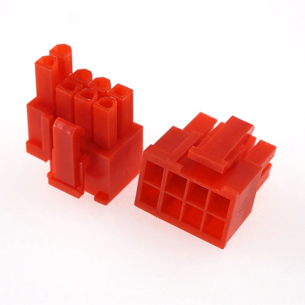 4.2 mm GPU 6+2 8 Pin Receptacle Housing Female Socket PCI Express PCI-E PCIe Video Card Graphic Card Shell cross Mini-Fit Jr