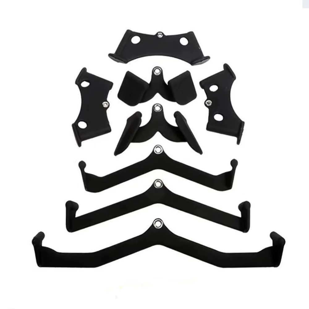 New Design Home Gym Fitness Handle Mag Grip V Pull Down Bar Pulley Cable Machine Attachments Pull Down Attachments for Fitness