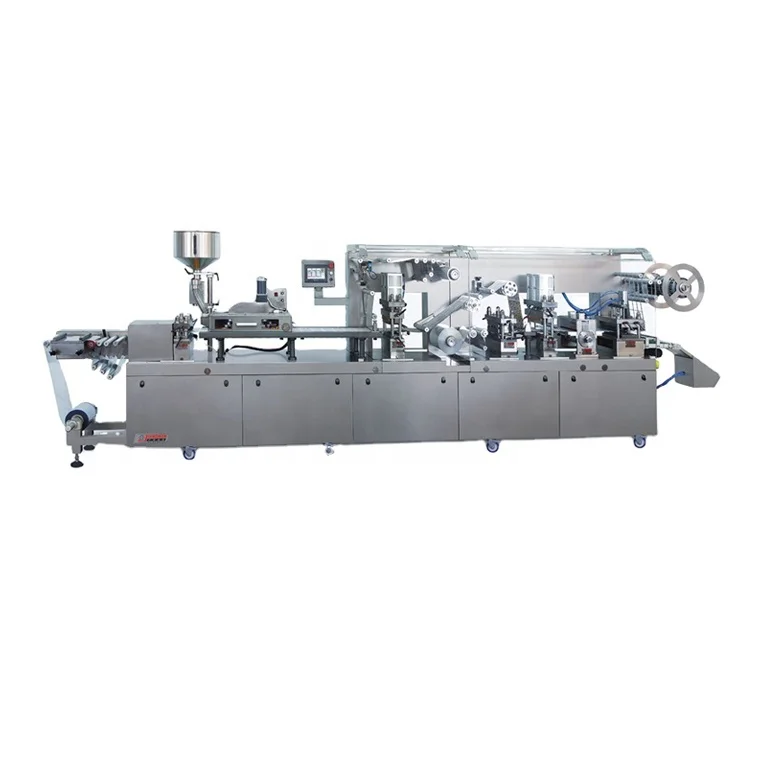 DPP-260H2 Aluminum AL/Plastic/PVC/AL pharmaceutical liquid tablet blister packing machine