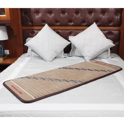 nuga best bed massage bed thermal therapy amethyst mat Health care wellness products infrared mat with healing crystals