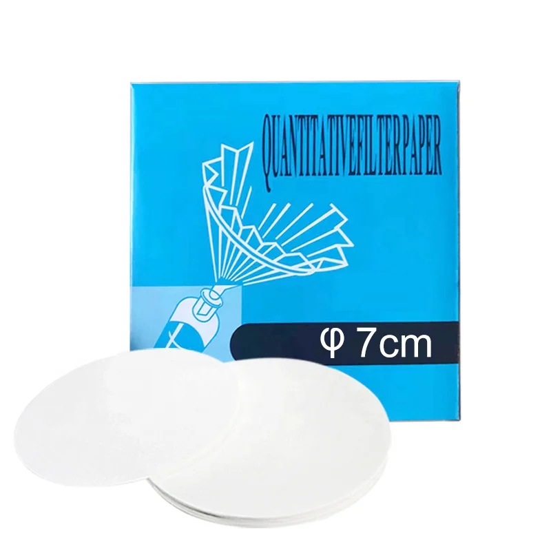 BAOWEIDE high quality Quantitative Filter Paper 7cm,9cm,11cm,12.5cm Equivalent To Whatman Grade 41