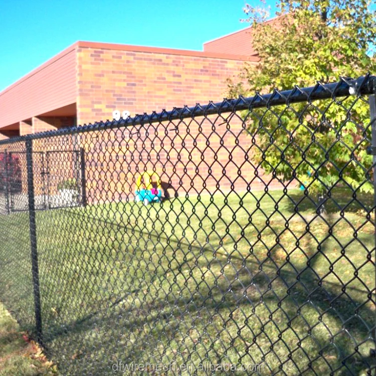 Galvanized Steel Pipe Top Rail Chain Link Fence