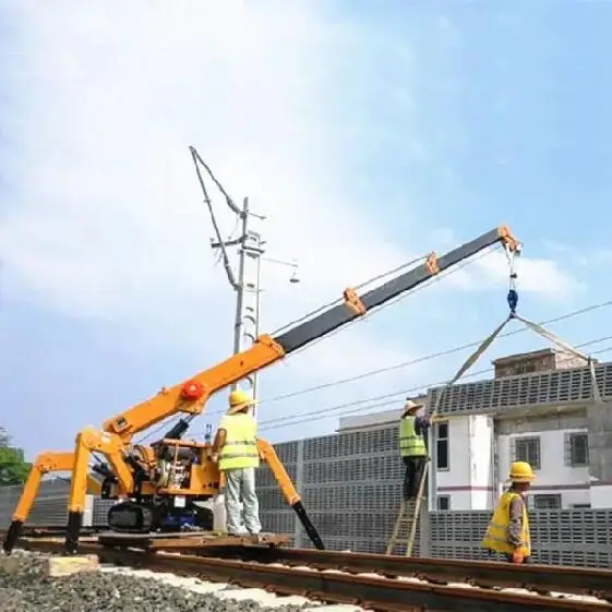 Price of remote control spider crane mini spider crane lifting
