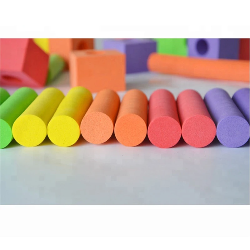 Non-Toxic EVA Foam Building Blocks Building Toy for Girls and Boys