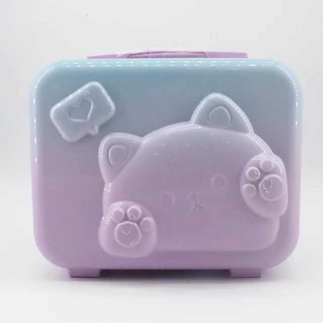 Xingshun Luggage case 14-inch beauty case universal wheel boarding box graduated color cartoon travelling bag pcluggage set