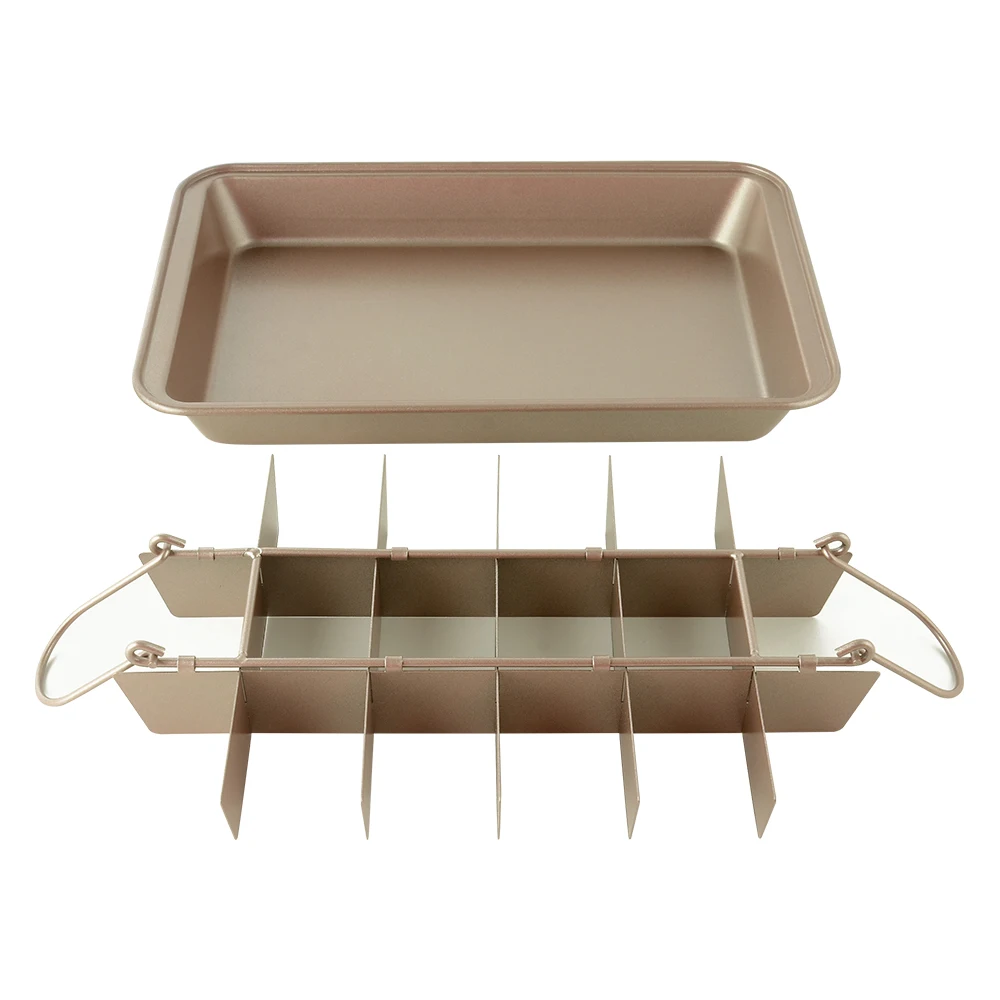 
Professional bakeware 18 cavity Non stick buns cake mold baking tools tray brownie pan 