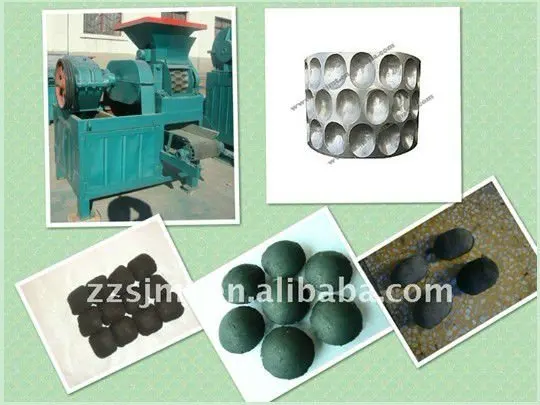Great Performance pini kay briquette machine dry charcoal powder ball press machine