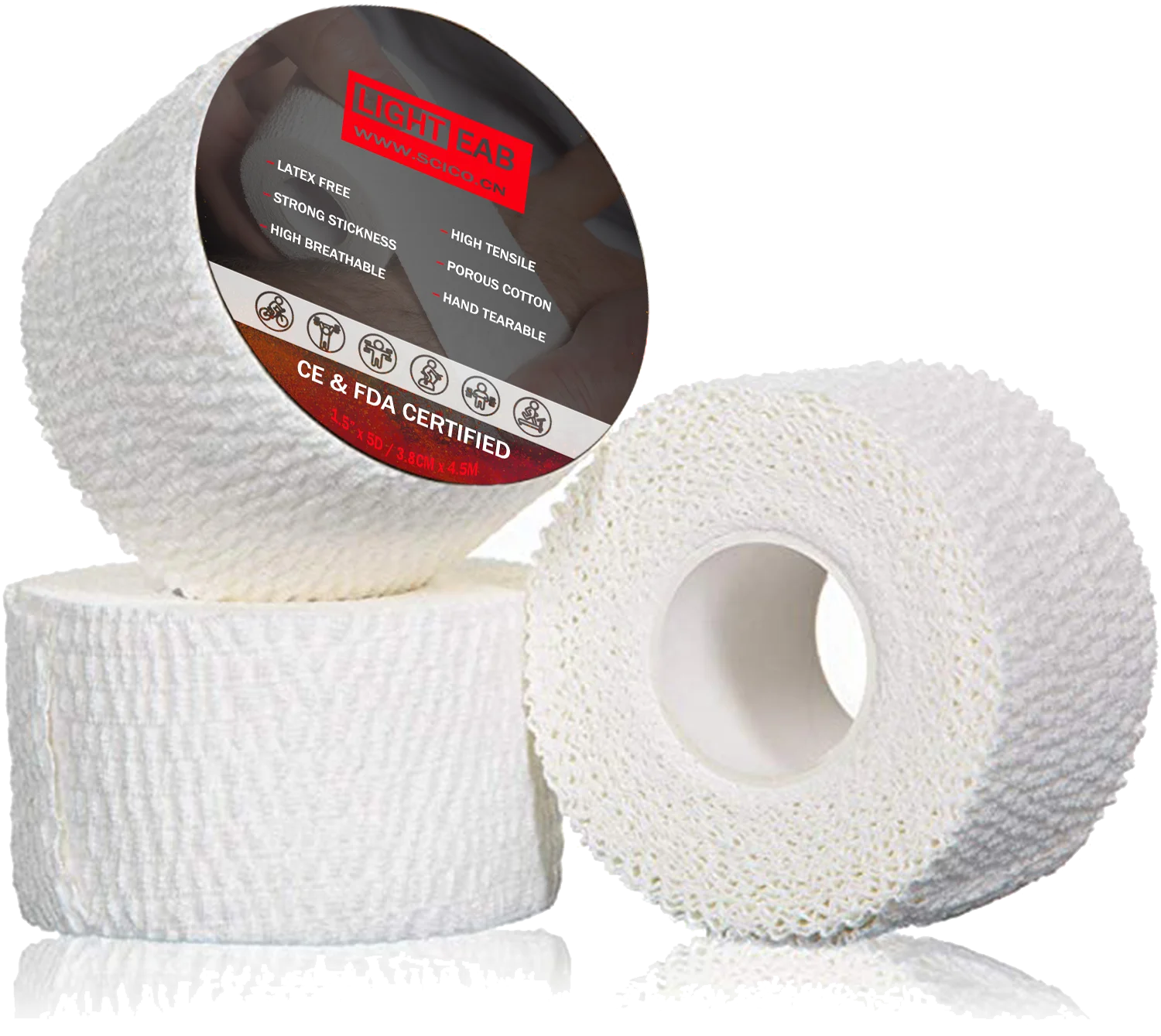 OEM EAB лента, эластичная клейкая лента для тяжелой атлетики