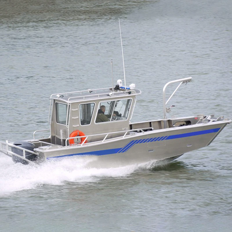 2023 Allsealion 23ft cabin  working aluminum barge price stock landing craft for sale