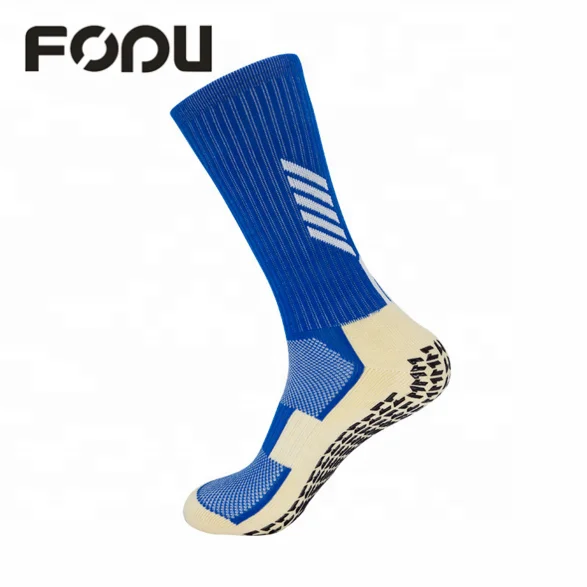 Compression Anti Skid Grip Sport Socks Non-Slip Grip Socks for Pilates Trampoline Jump Socks