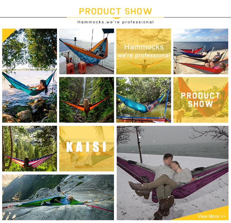 
High Quality Wholesale Camping Hammock with mosquito net 