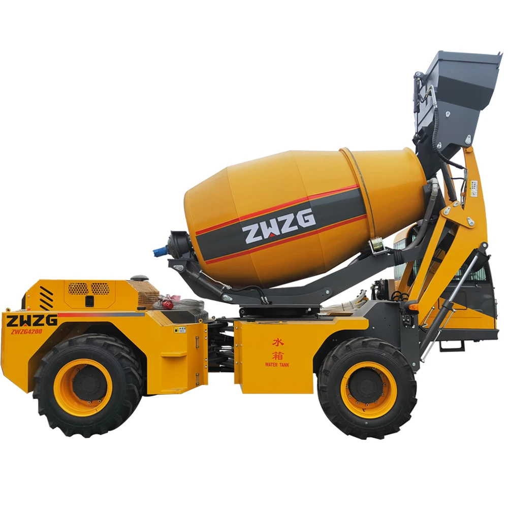 ZWZG self-loading concrete mixer for sale with 3.0M3