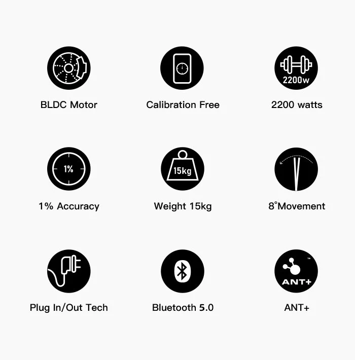 CYCPLUS T2 Balance Indoor Exercise Smart Bike Trainer Bicycle