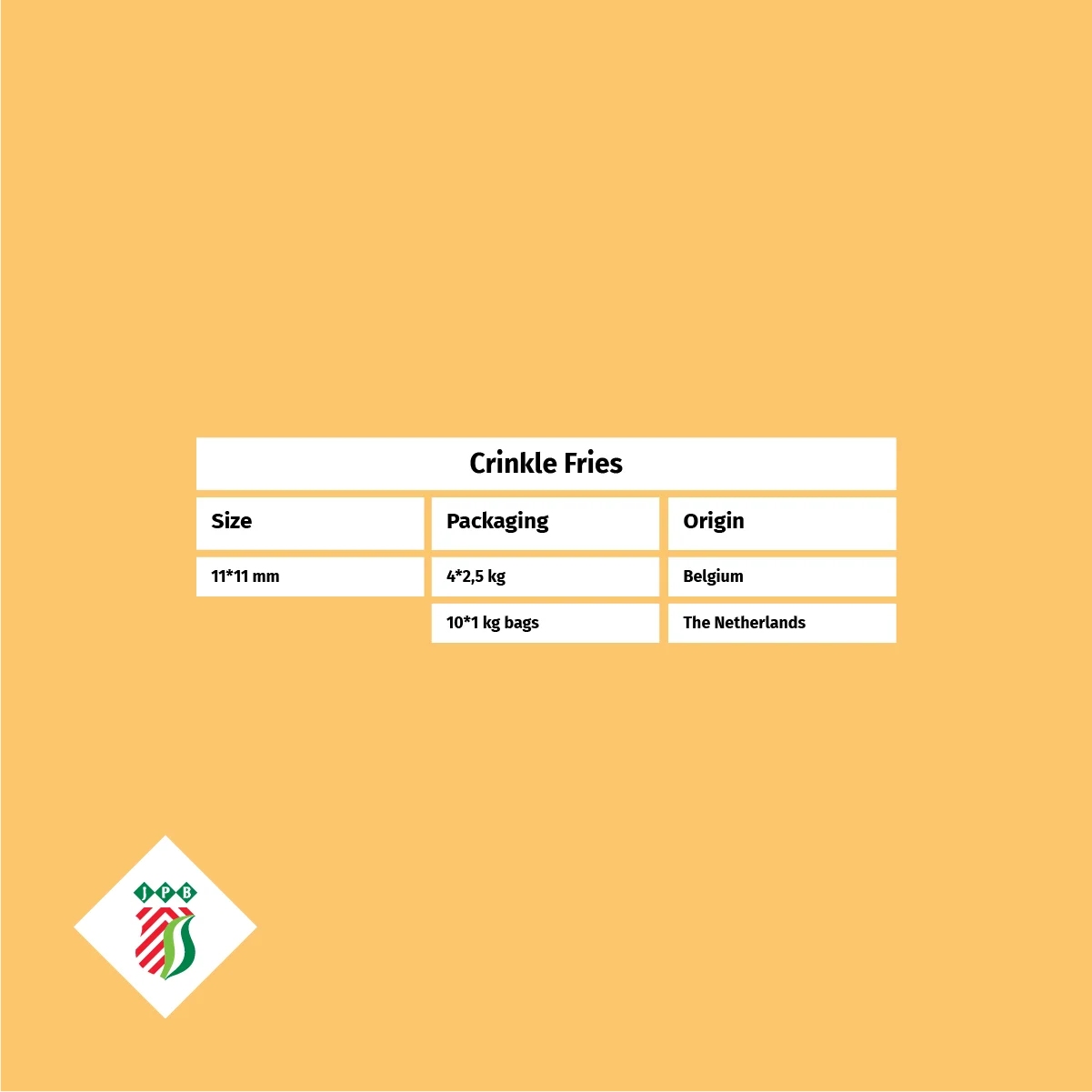 Frozen french fries potato chips IQF for wholesale 1kg / 2.5kg bags Crinkle cut private label premium quality