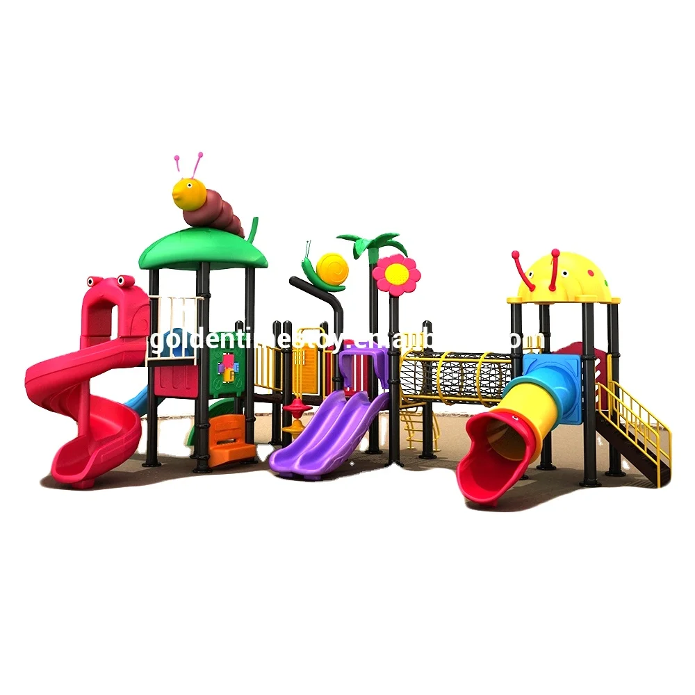 Custom commercial park plastic outdoor playground equipment heavy duty outdoor playground equipment