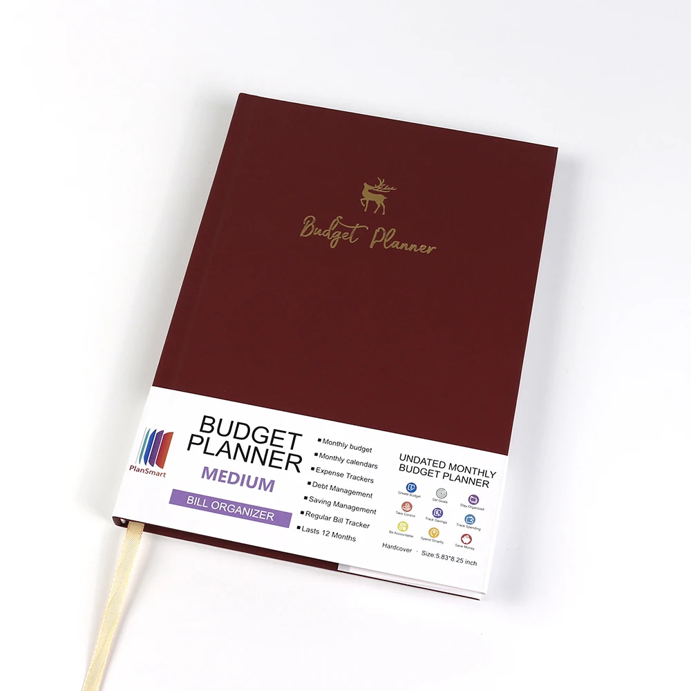 Monthly 2025 Undated Agenda  hardcover notebooks Planner Notebook business planner journals custom notebook logo