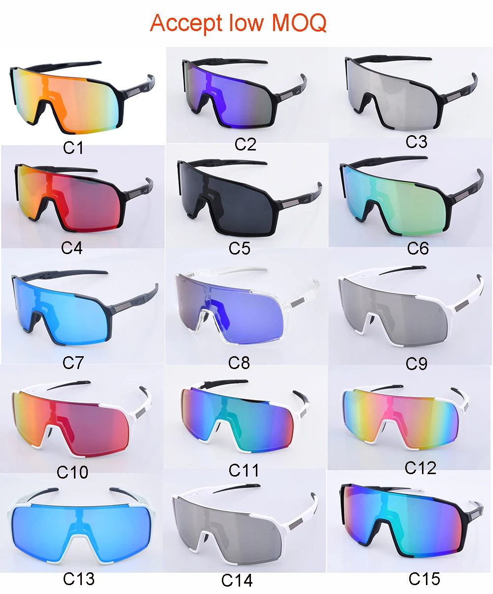 2023 OEM ODM Factory Custom UV400 New Style Outdoor tr90 Sports Big Lens Sunglasses Riding Glasses Fishing Sunglasses