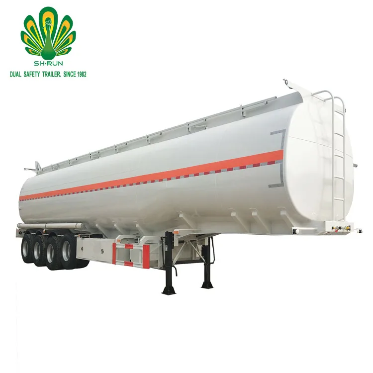 4 Axles 5 Compartment High Capacity oil tanker Fuel Tanks trailer