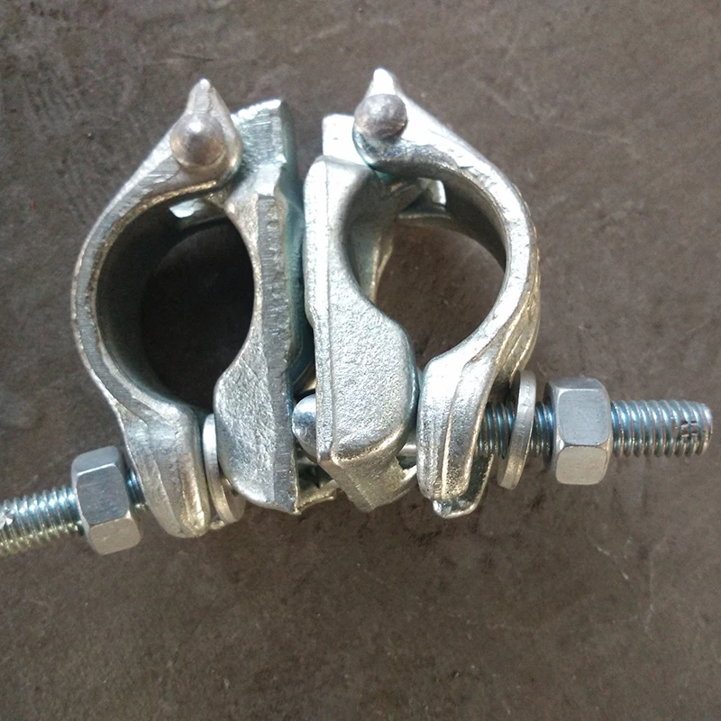 EN 74-1 90 degree scaffolding clamp coupler for pipes