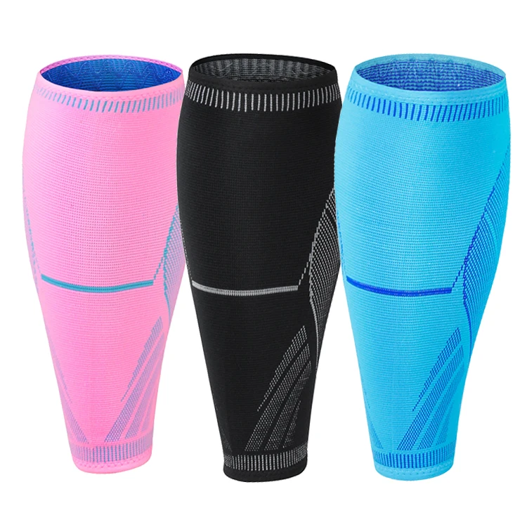 Custom Quick Dry Unisex Runner Calf Compression Sleeves Leg Sleeves Calf Outdoor Support for Shin Splint