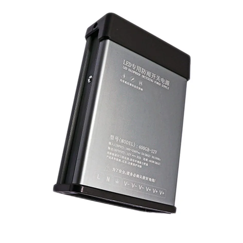 Outdoor rainproof power supply 12v 24v 400w LED switch power supply led adapter ac180v-240v