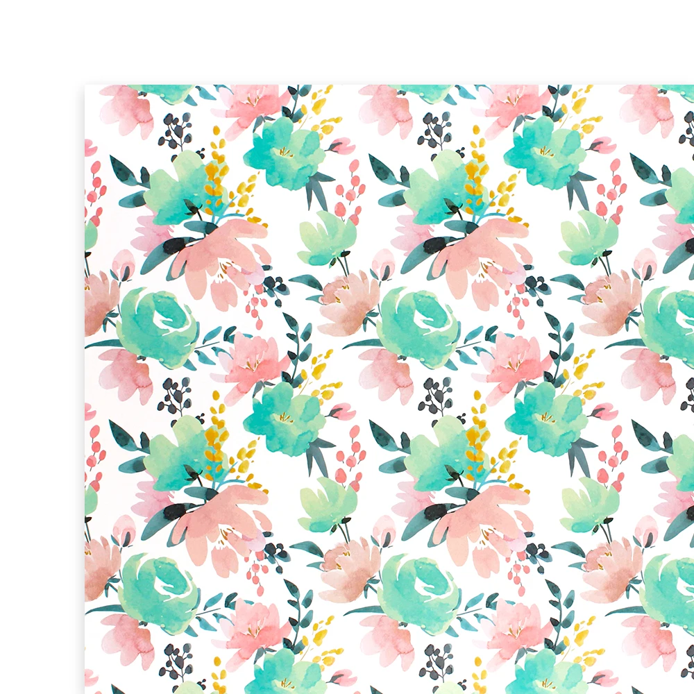 Wholesale Everyday Design Peacock Pink Star  Pattern Gift Wrapping Paper for gift