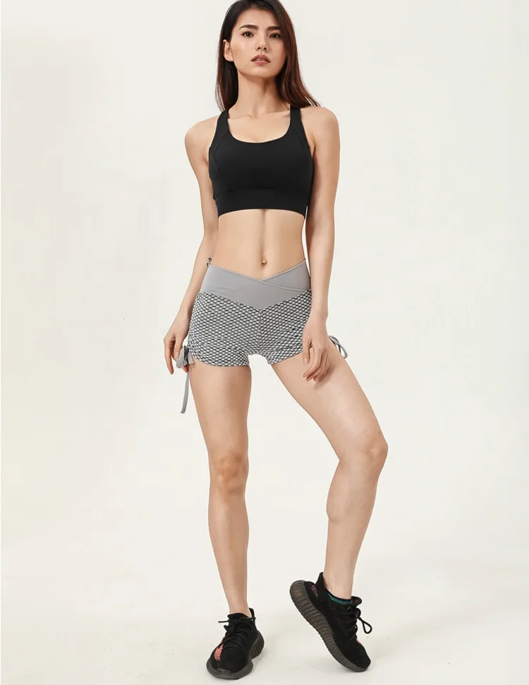 
Compression Workout Shorts Yoga Gym Running Biker Athletic Booty Short Fitness Pants For Women 