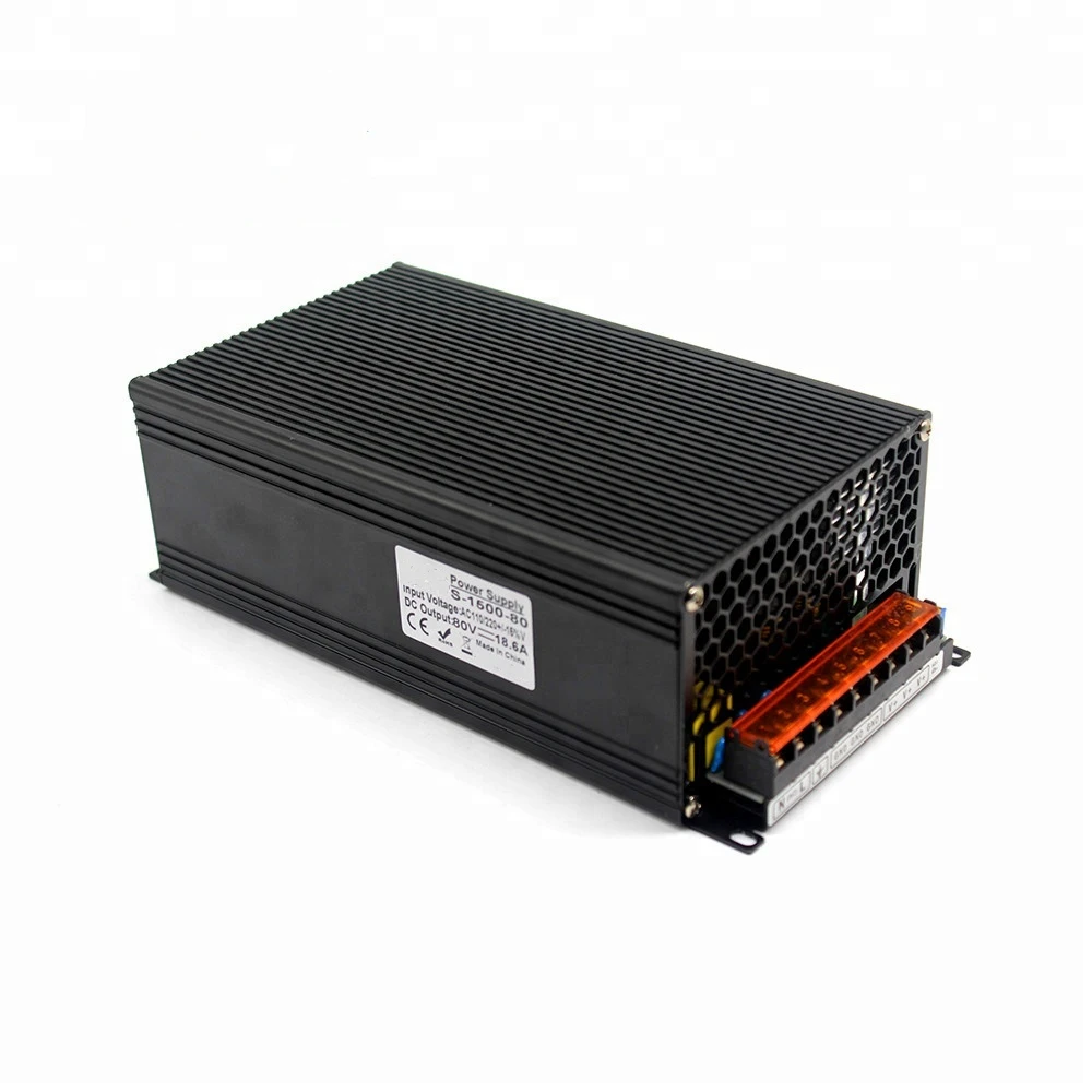 AC 110/220V DC 1500W 80V 70V 60V 48V 36V 24V 12V SMPS Switching power supply