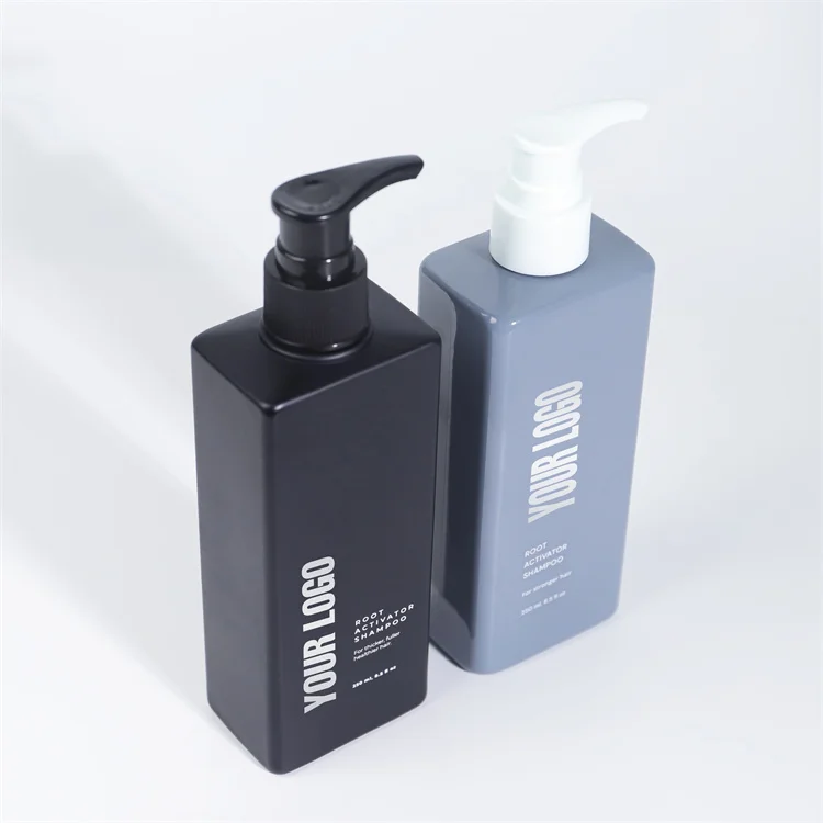 You Logo Biotin Shampoo Black Castor Caffeine Collagen and Rosemary Oil Thickening Shampoo hair regrowth hair loss treatment