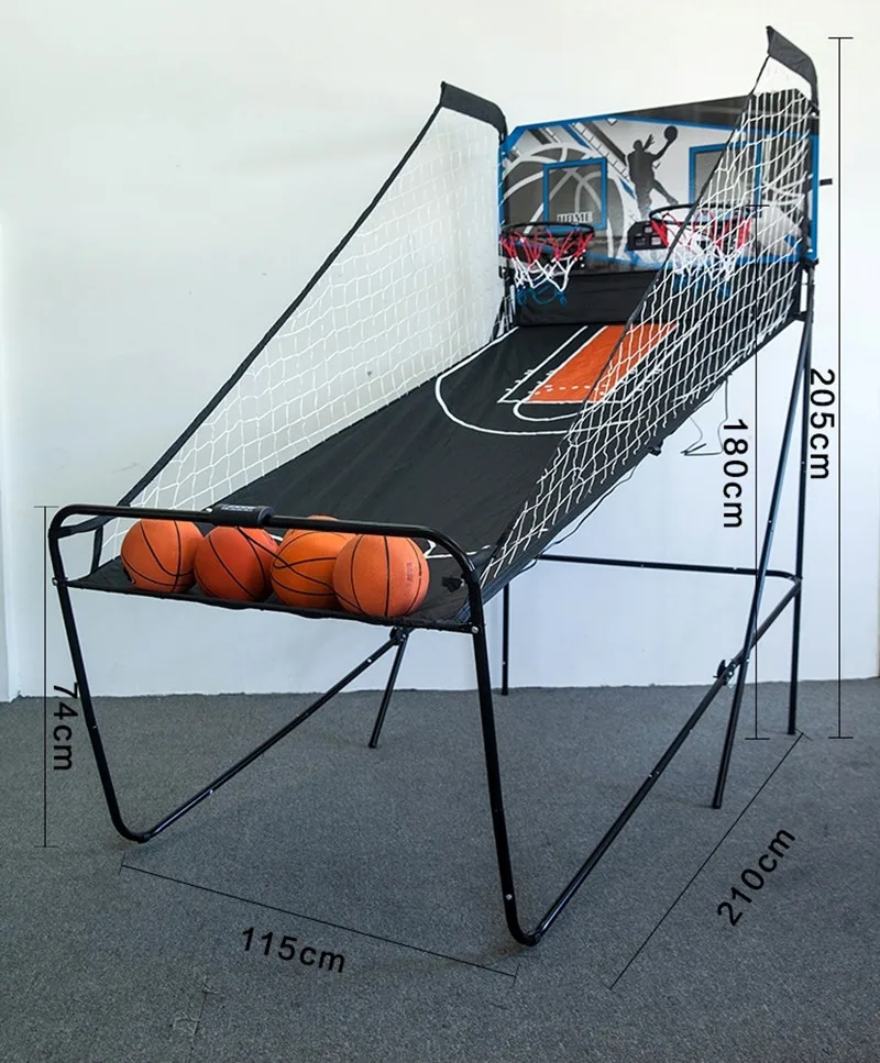 Basketball Shooting Game Machine for Two Players