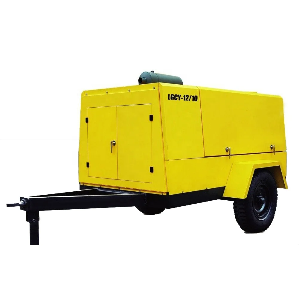8 bar 70KW  Factory Portable Diesel Screw Air Compressor Cheap Air Compressor made in china