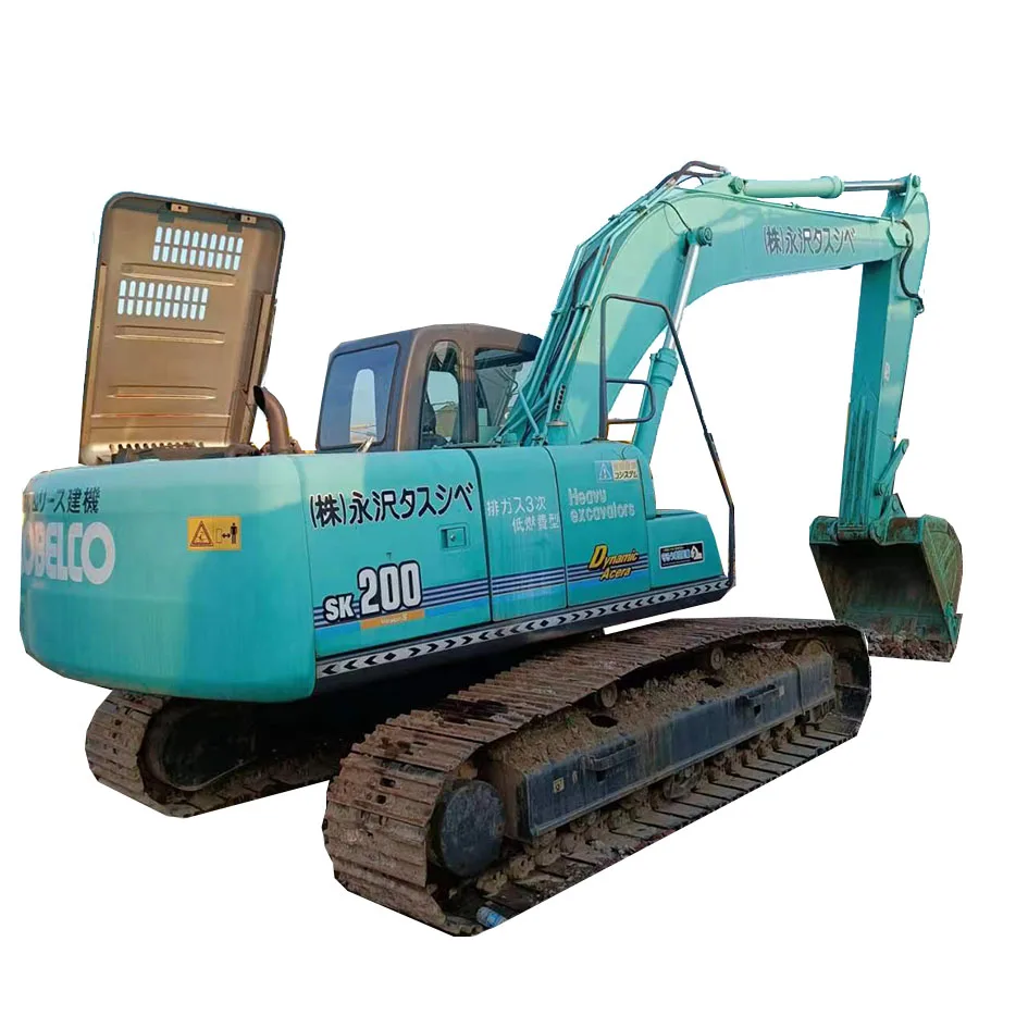 Second hand kobelco sk200 excavator original japan 20 ton japan made kobelco used excavator sk200 210 for sale