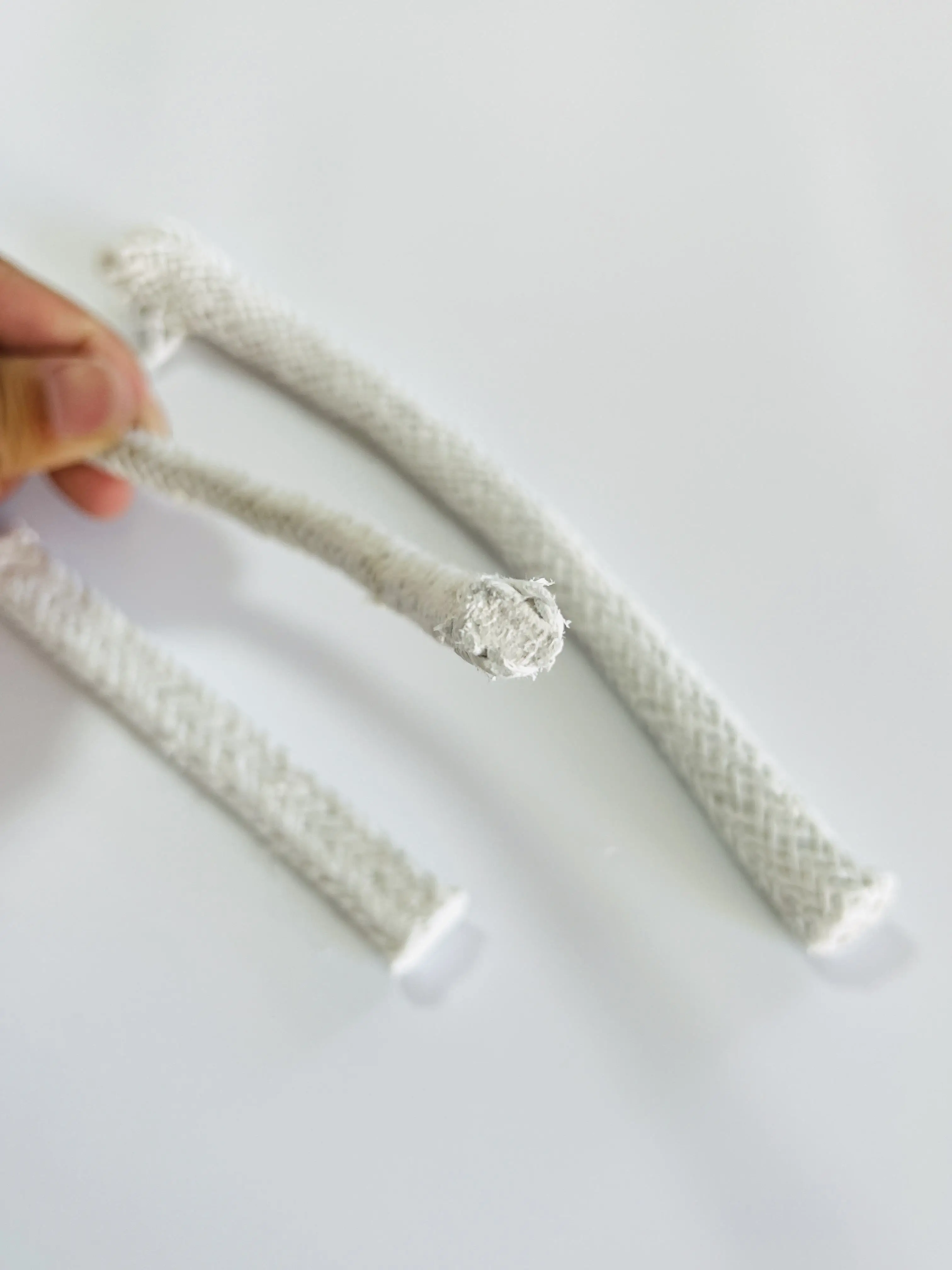 Customized 4-10mm white asbestos rope braided rope hardware sealing accessories rope