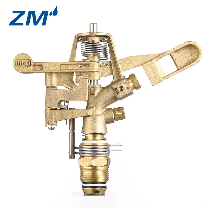 Impact Sprinkler Manufacturer Garden Irrigation Brass Professional China Sprinkler Gun for Agriculture Drip Irrigation Everyday