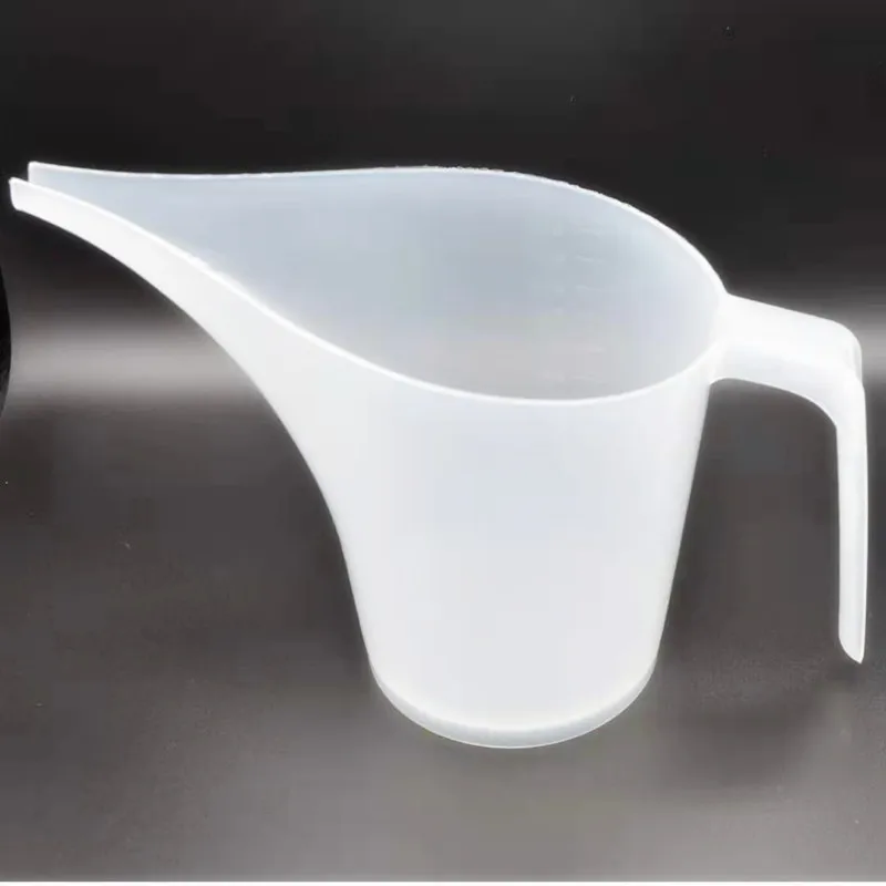 1000ML Long Spout Plastic Measuring Funnel Jug  Funnel Jug Transparent  Cup with Mouth Tip
