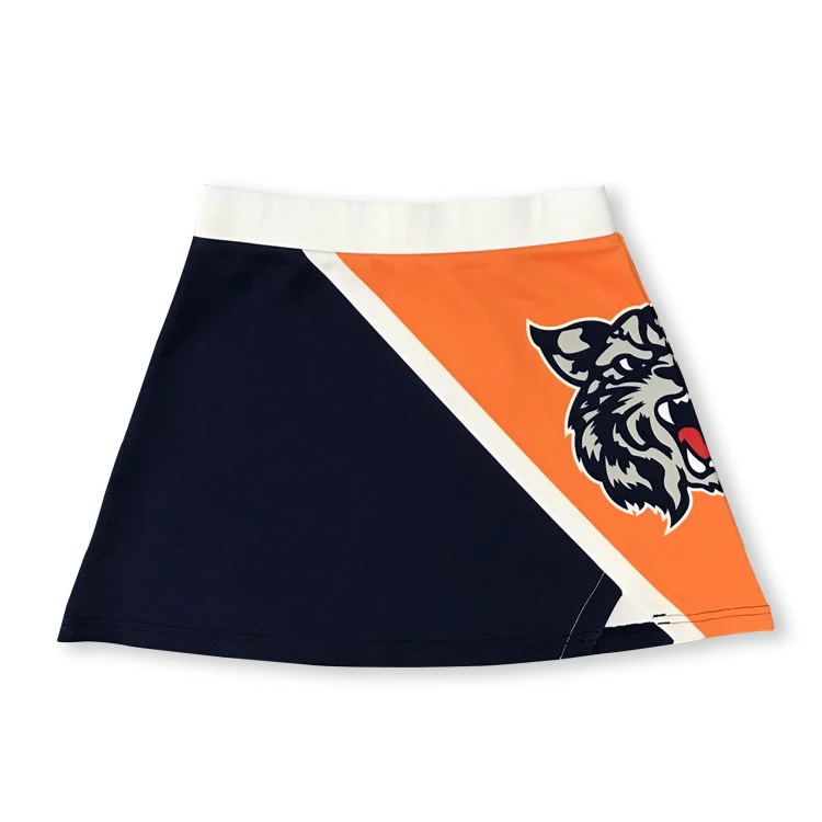 Custom Cheerleading Wear Polyester Elasticity School Sports Uniform Team Girl Cheerleading Dresses