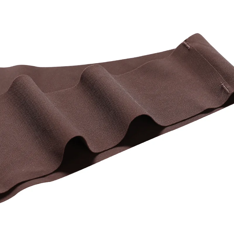 S-SHAPER Women Ice Silk Seamless Low Waisted Underwear Thongs