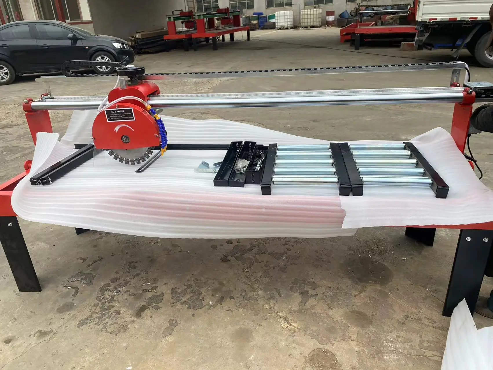 mini water jet marble stone tile marble granite cutting machine QB2000