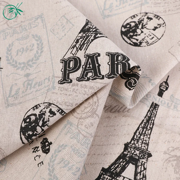 
Keqiao manufacturer pigment printed textiles 100% polyester plain recycle fabric 