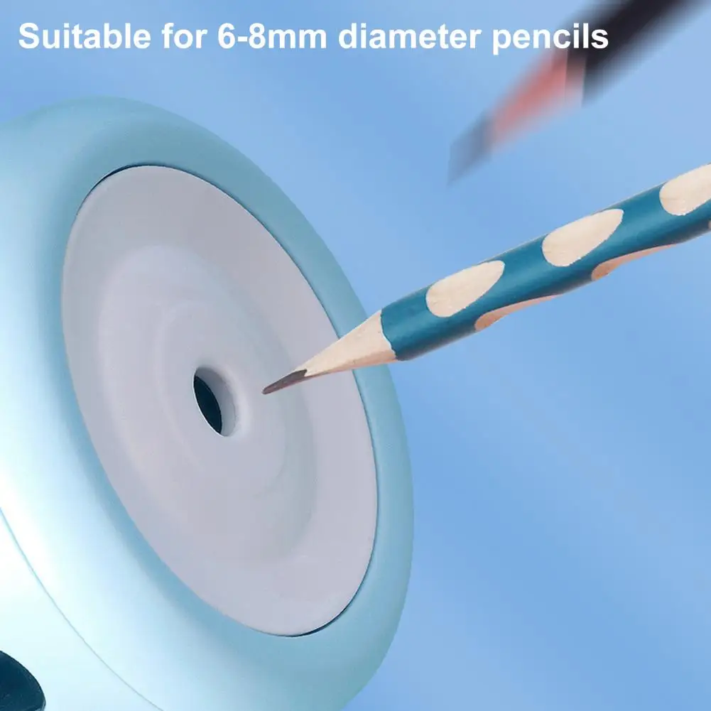 Cheap Price Rectangular Durable Shapes Lead Safe Round Student Office Electric Sharpener